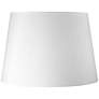 3H204 - Off-White Shantung Linen Drum Lamp Shade