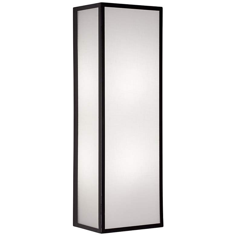 Image 1 3N244 - Espresso Flat Back Metal Wall Sconce