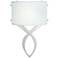 3P926 - Frosted White Acrylic Half-Round Wall Sconce