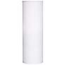 3T327 - White Brussels Linen Drum Lamp Shade