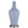 Color Plus Anya 32 1/4&quot; High Blue Sky Glass Table Lamp