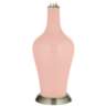 Color Plus Anya 32 1/4&quot; High Rose Pink Glass Table Lamp