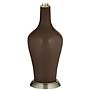 Color Plus Anya 32 1/4&quot; High Carafe Brown Glass Table Lamp