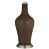 Color Plus Anya 32 1/4&quot; High Carafe Brown Glass Table Lamp