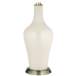 Color Plus Anya 32 1/4&quot; High West Highland White Glass Table Lamp