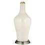 Color Plus Anya 32 1/4&quot; High West Highland White Glass Table Lamp
