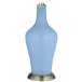 Color Plus Anya 32 1/4&quot; High Placid Blue Glass Table Lamp
