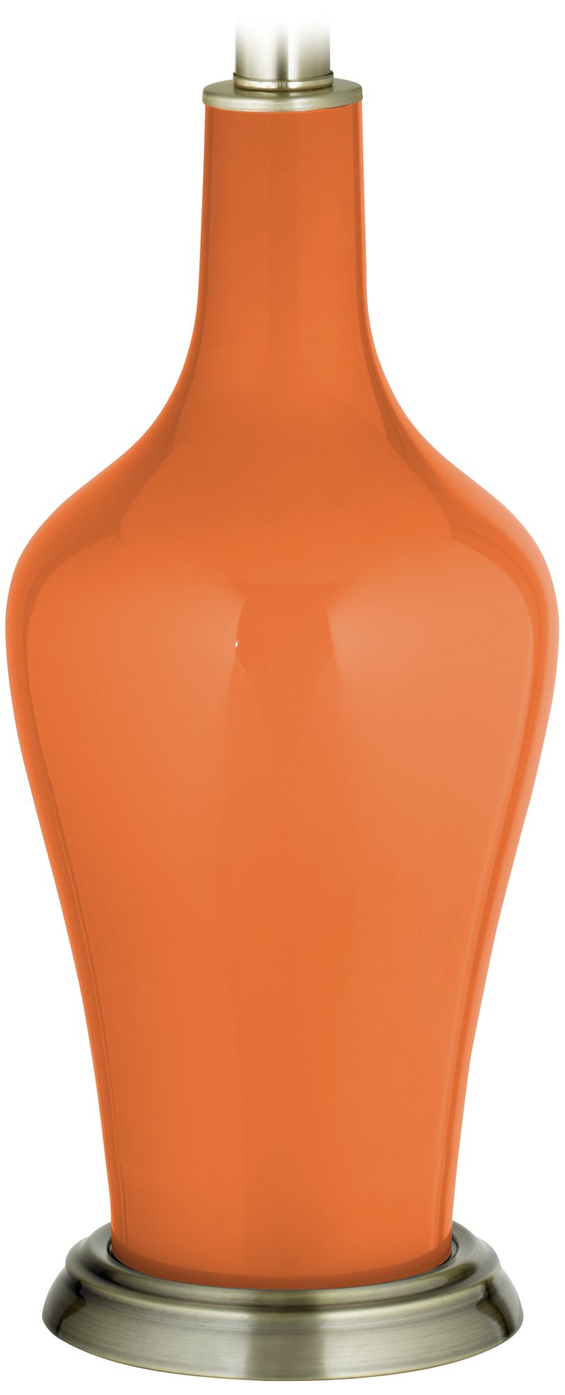 Blue Peacock Fog Linen Shade Anya Table Lamp 613A6 Lamps Plus