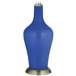 Color Plus Anya 32 1/4&quot; High Dazzling Blue Glass Table Lamp