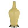 Color Plus Anya 32 1/4&quot; High Butter Up Yellow Glass Table Lamp