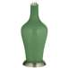Color Plus Anya 32 1/4&quot; High Garden Grove Green Glass Table Lamp