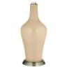 Color Plus Anya 32 1/4&quot; High Colonial Tan  Glass Table Lamp