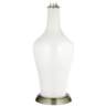 Color Plus Anya 32 1/4&quot; High Winter White Glass Table Lamp