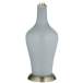 Color Plus Anya 32 1/4&quot; High Uncertain Gray Glass Table Lamp