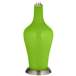 Color Plus Anya 32 1/4&quot; High Neon Green Glass Table Lamp