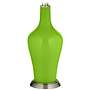 Color Plus Anya 32 1/4&quot; High Neon Green Glass Table Lamp