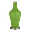 Color Plus Anya 32 1/4&quot; High Rosemary Green Glass Table Lamp