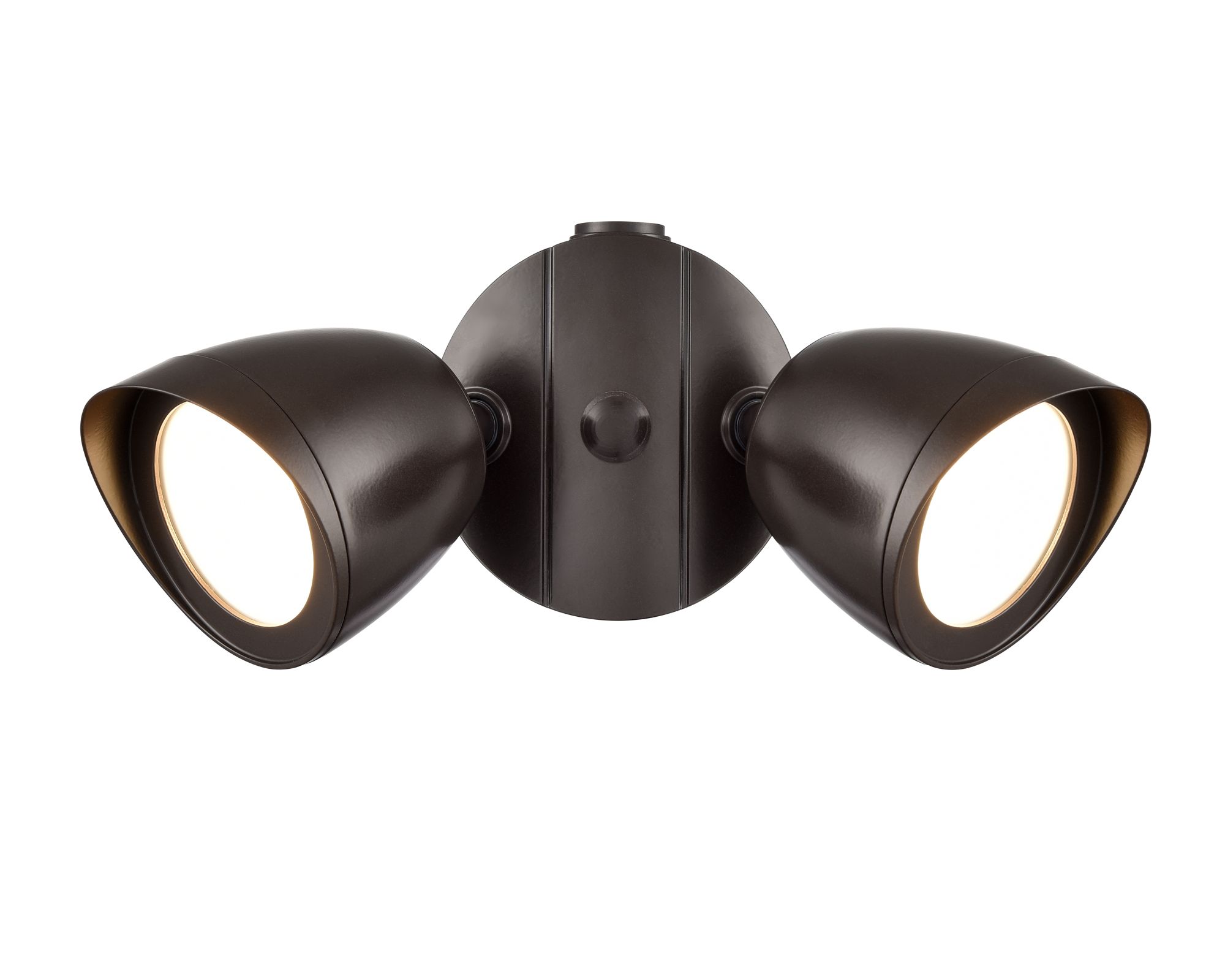 Image 2 4.25" High Integrated LED Outdoor Security Flood Light in Bronze more views