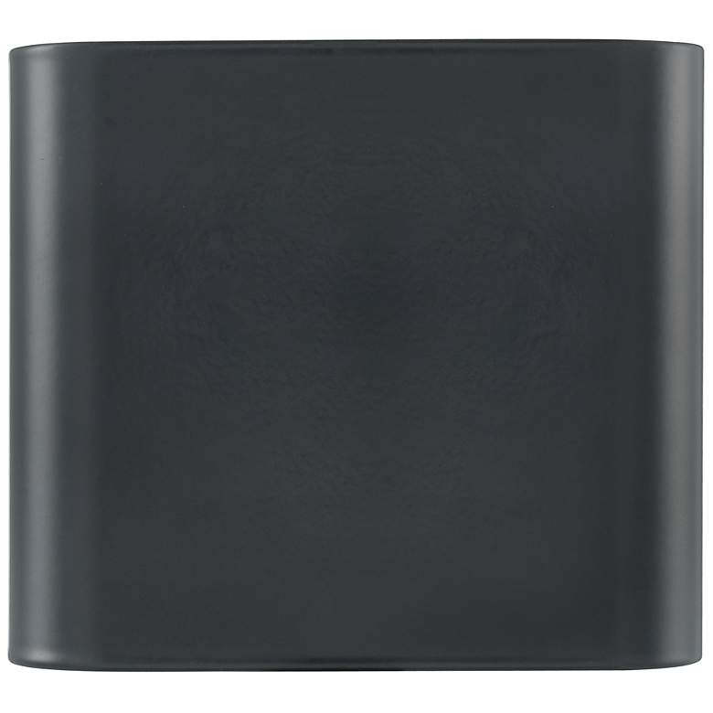 Image 3 4.75" High LED Outdoor Wall Sconce in Powder Coated Black more views