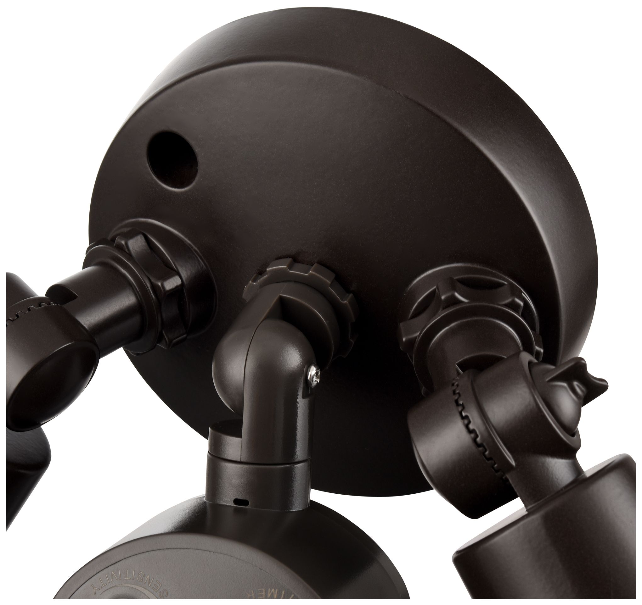 Image 6 4.75" High 2-Light Outdoor Security Flood Light in Powder Coated Bronz more views