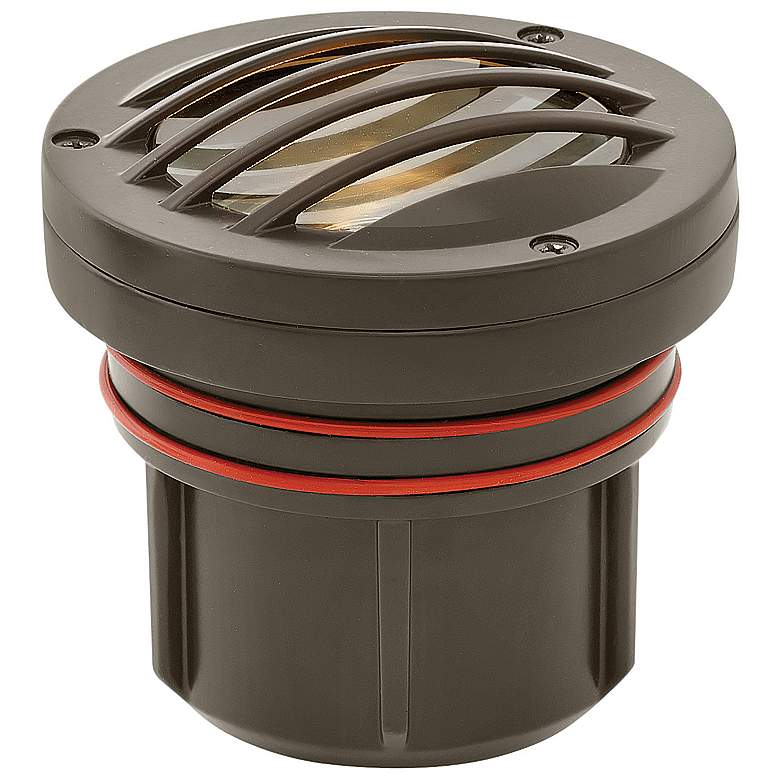 Image 2 4 3/4" High Bronze Grill-Top Well Light by Hinkley Lighting more views