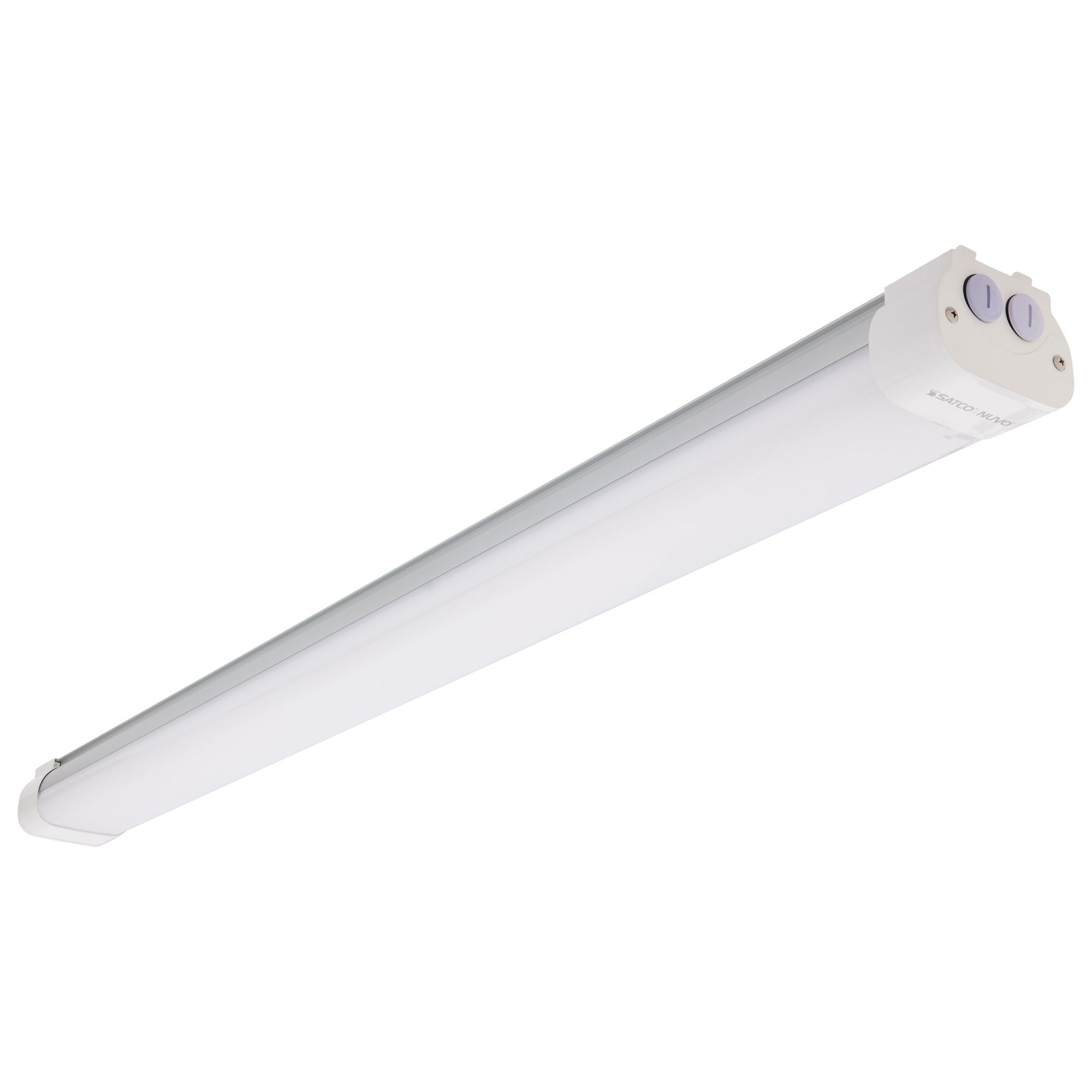Image 2 4 Ft LED Tri-Proof Linear Fixture CCT & Wattage Selectable IP65 Rated more views