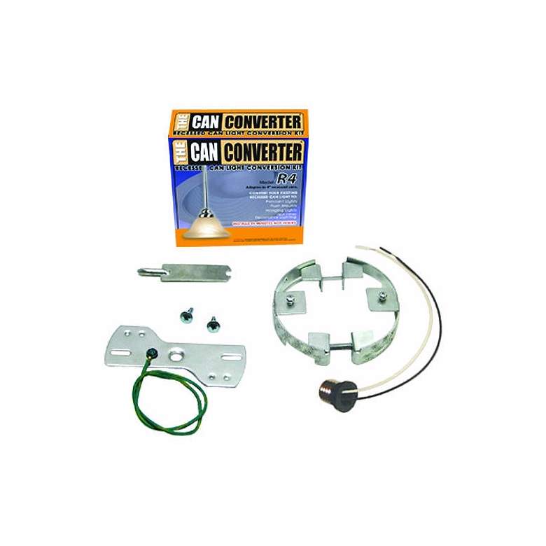 Image 1 4" Can Converter Recessed Can Light Converter Kit