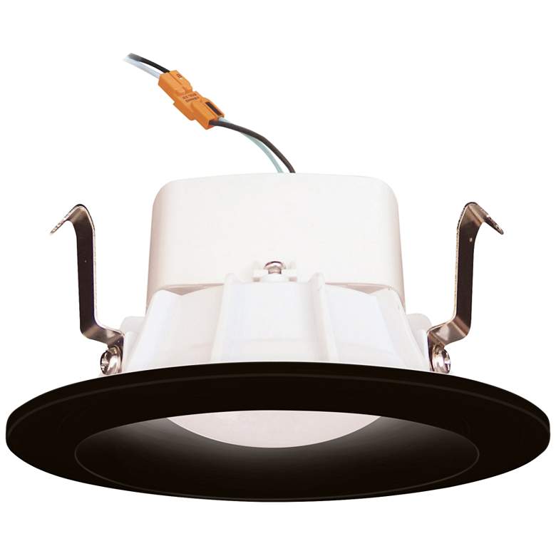 Image 1 4" Cyber Tech 10 Watt Round LED Retrofit Trim in Bronze