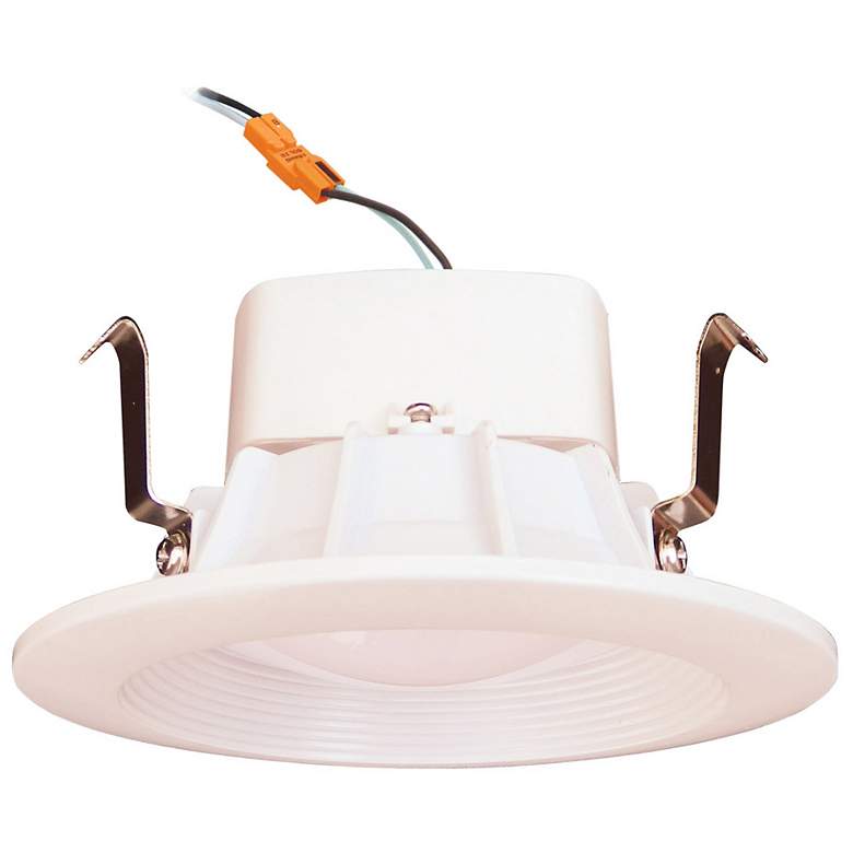 Image 1 4" Cyber Tech 10 Watt Round LED Retrofit Trim in White