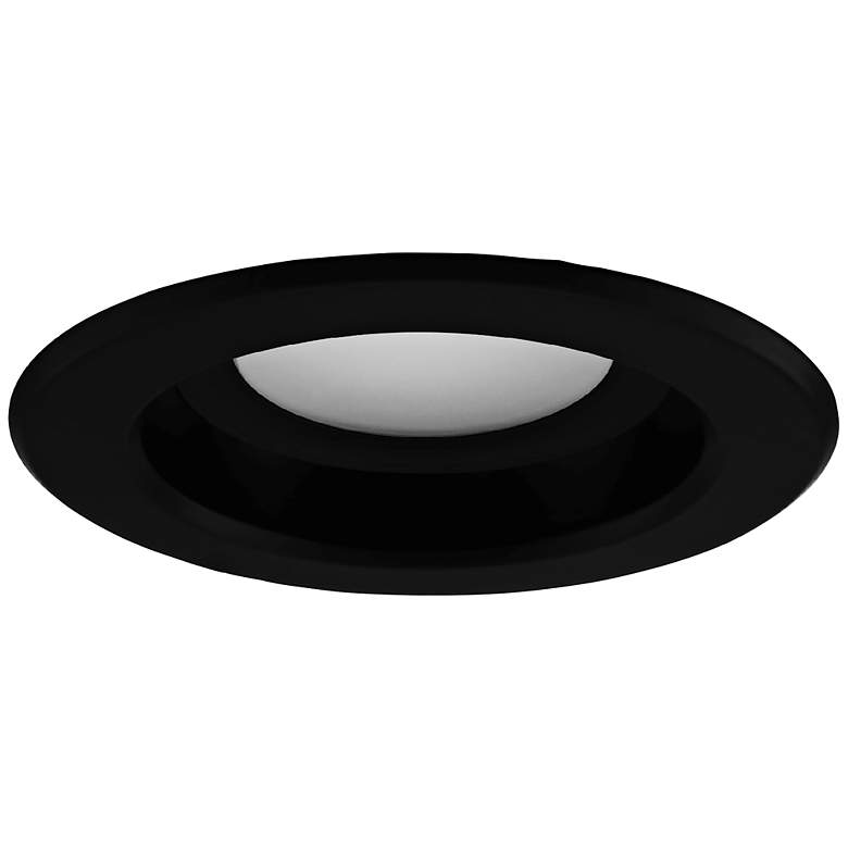 Image 1 4 inch DLR4 9.1 Watt 2700K LED Retrofit Trim in Black