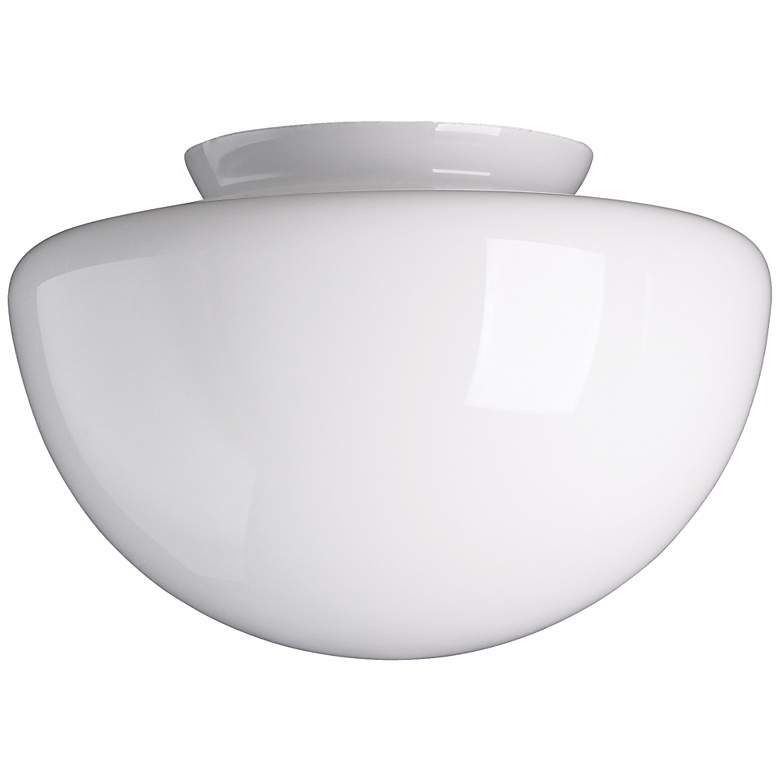 Image 1 4 inch Fitter Squashball Frosted Glass Shade