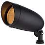 3_4" High Dark Bronze 1 Light Landscape Flood - PAR20 Flood more views