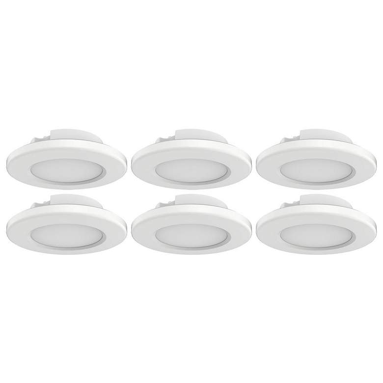 Image 4 4 inch; LED Surface Mount Fixture; 3000K; 6 Unit Contractor Pack; White more views