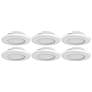 4_4 inch; LED Surface Mount Fixture; 3000K; 6 Unit Contractor Pack; White more views