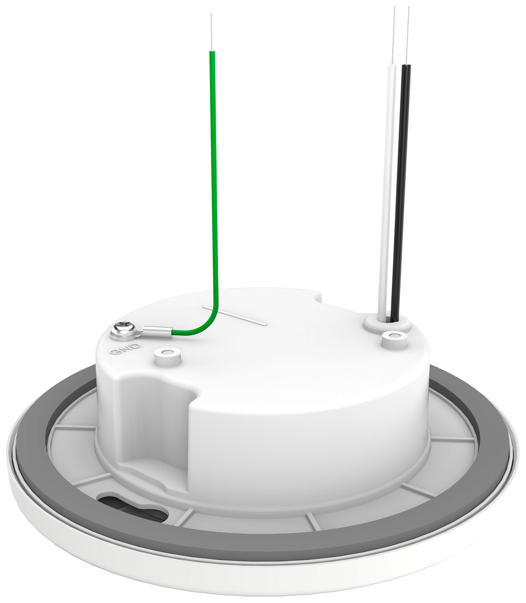 Image 2 4 inch; LED Surface Mount Fixture; 5000K; 6 Unit Contractor Pack; White more views