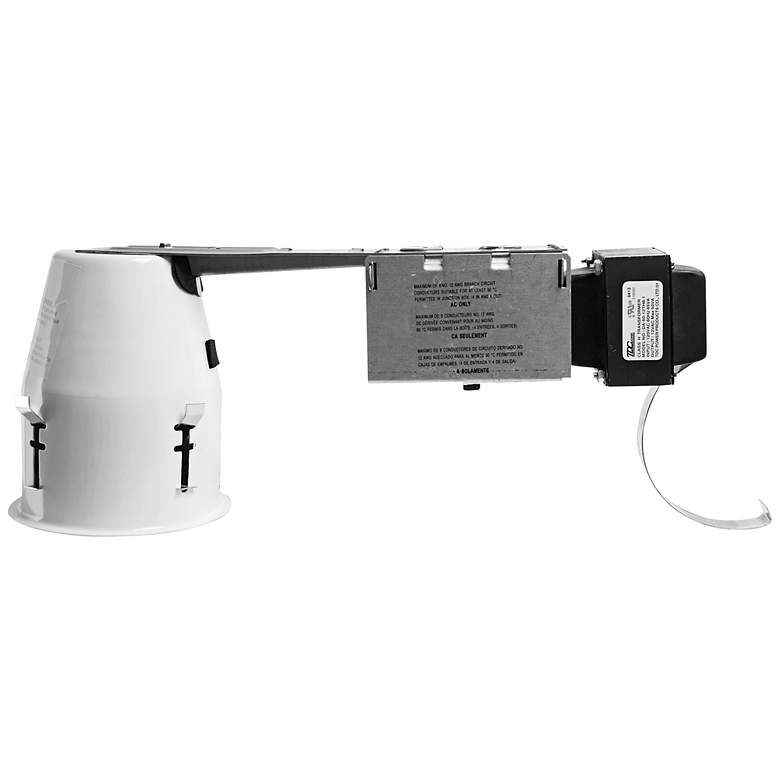 Image 1 4" Low Voltage 50 Watt Non-IC Remodel Recessed Housing