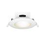 4" Round White Color Selectable LED Canless Recessed Trim