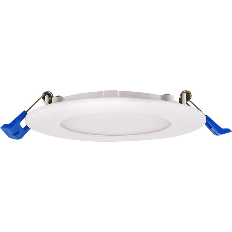 Image 1 4 inch Round White LED J-Box Recessed Panel Downlight