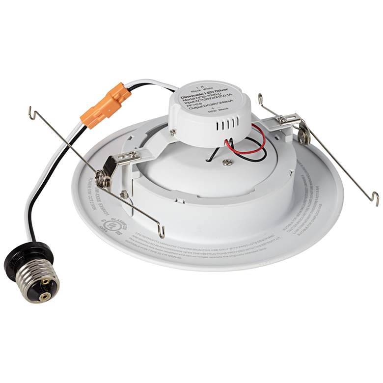 Image 2 4 inch T24 Compliant White Gimbal 10 W LED Retrofit Trim more views