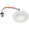 4" White Retrofit 10W Dimmable LED Dome Recessed Downlight