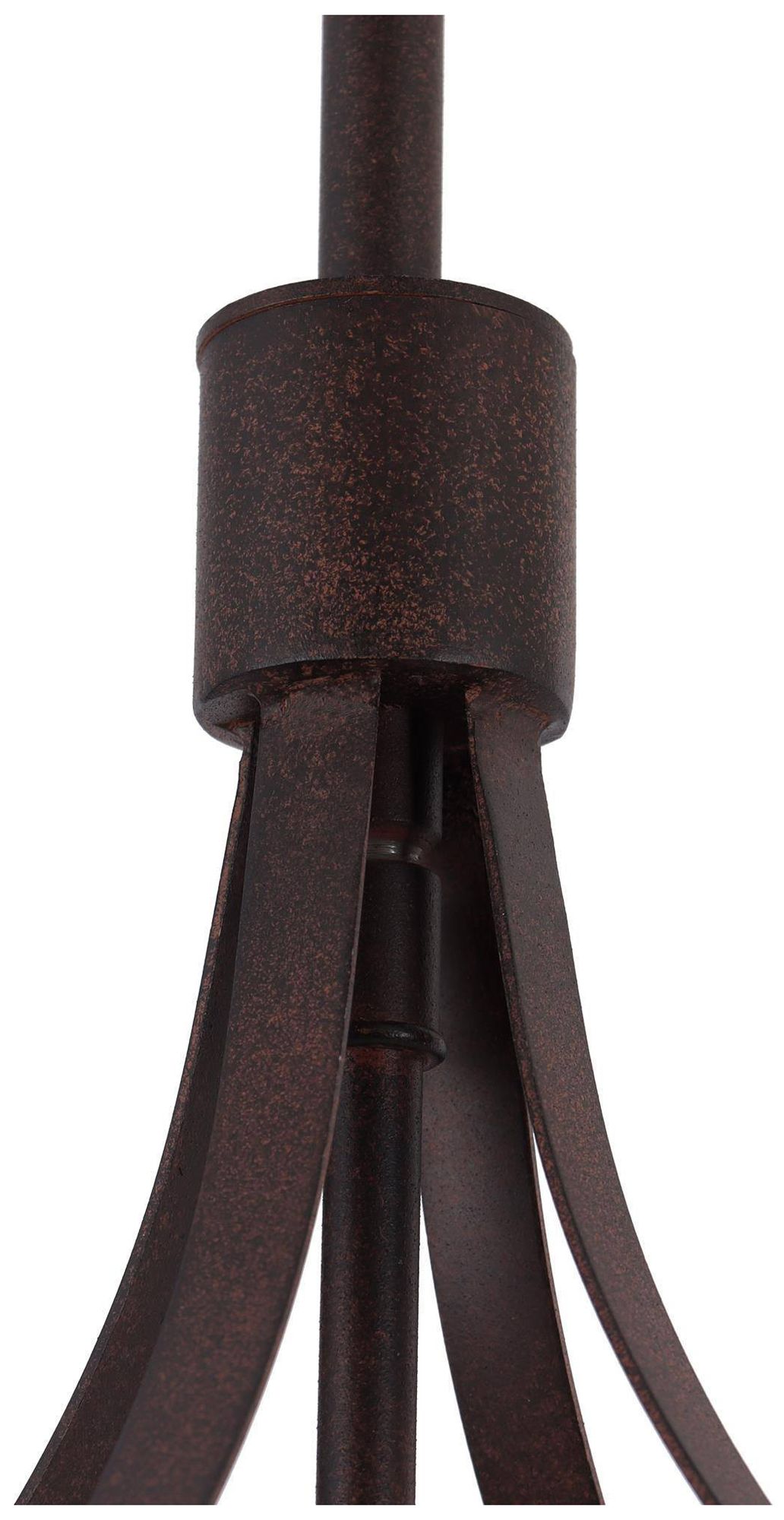 Image 3 4-Light 12.6"W Tiered Rust Bronze Chandeliers more views
