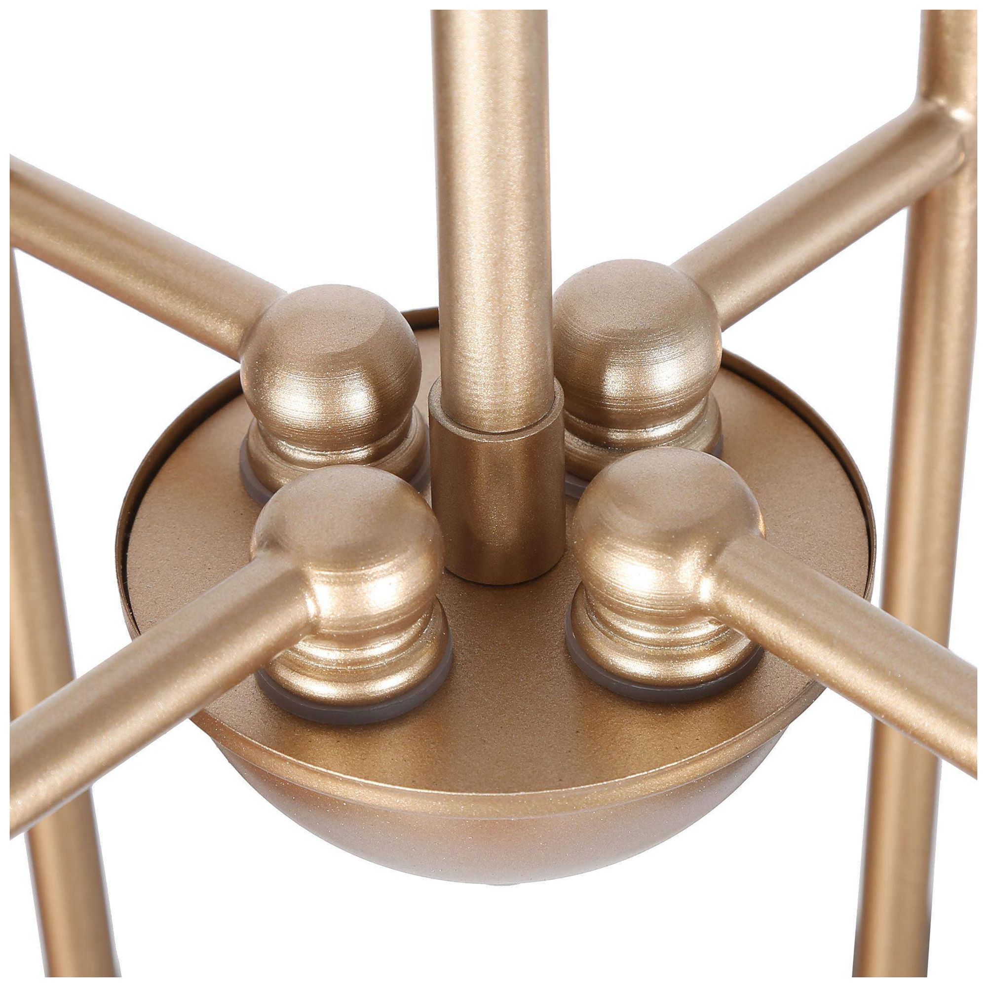 Image 2 4-Light 21.7"W Classic Dark Gold  Chandeliers more views
