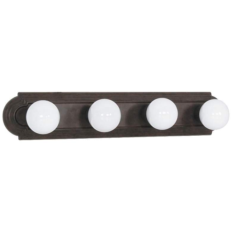 Image 1 4 Light; 24 in.; Vanity; Racetrack Style