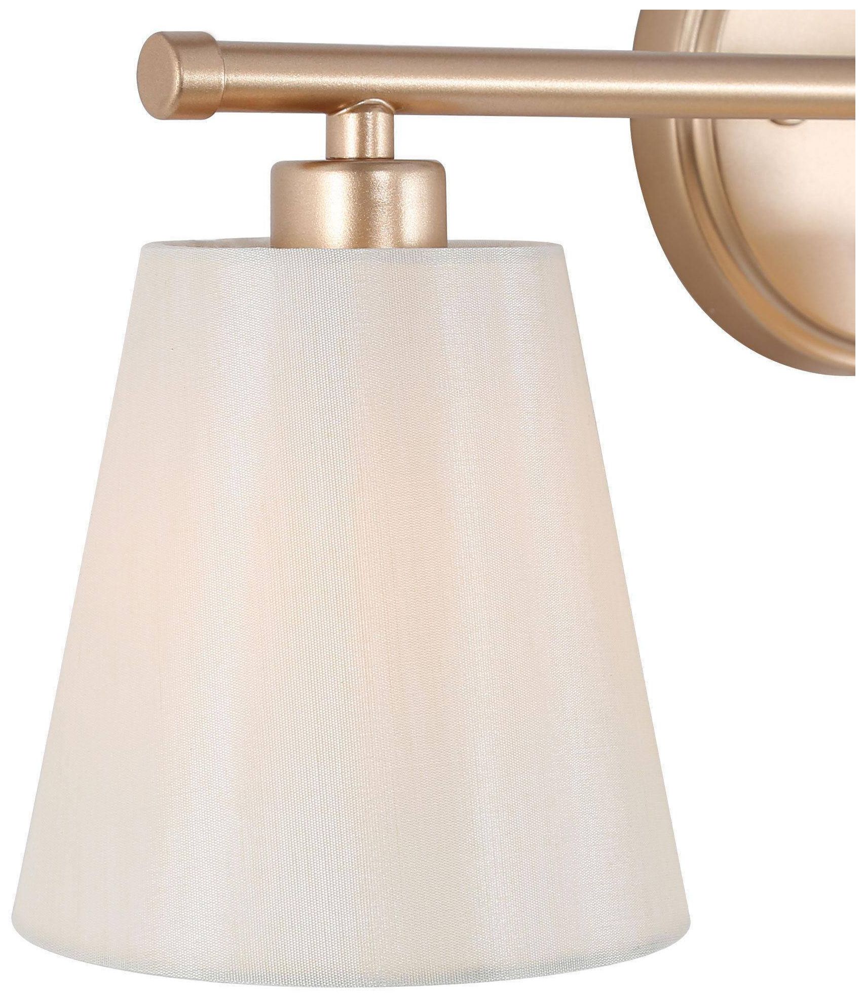 Image 4 4-Light 26.8"W Tapered Dark Gold  Wall Lamp more views