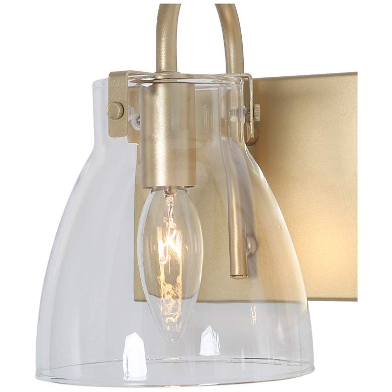 Image 2 4-Light 29.5" Wide Gold Bath Light more views