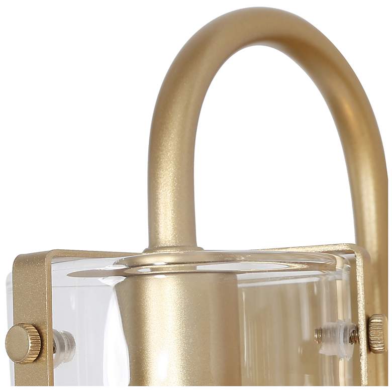 Image 3 4-Light 29.5" Wide Gold Bath Light more views