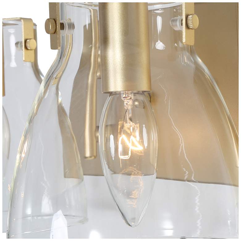 Image 4 4-Light 29.5" Wide Gold Bath Light more views