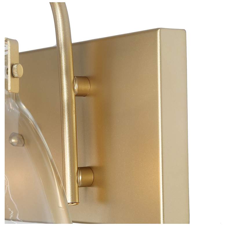 Image 5 4-Light 29.5" Wide Gold Bath Light more views