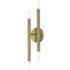 4 Light Antique Brass ADA Sconce