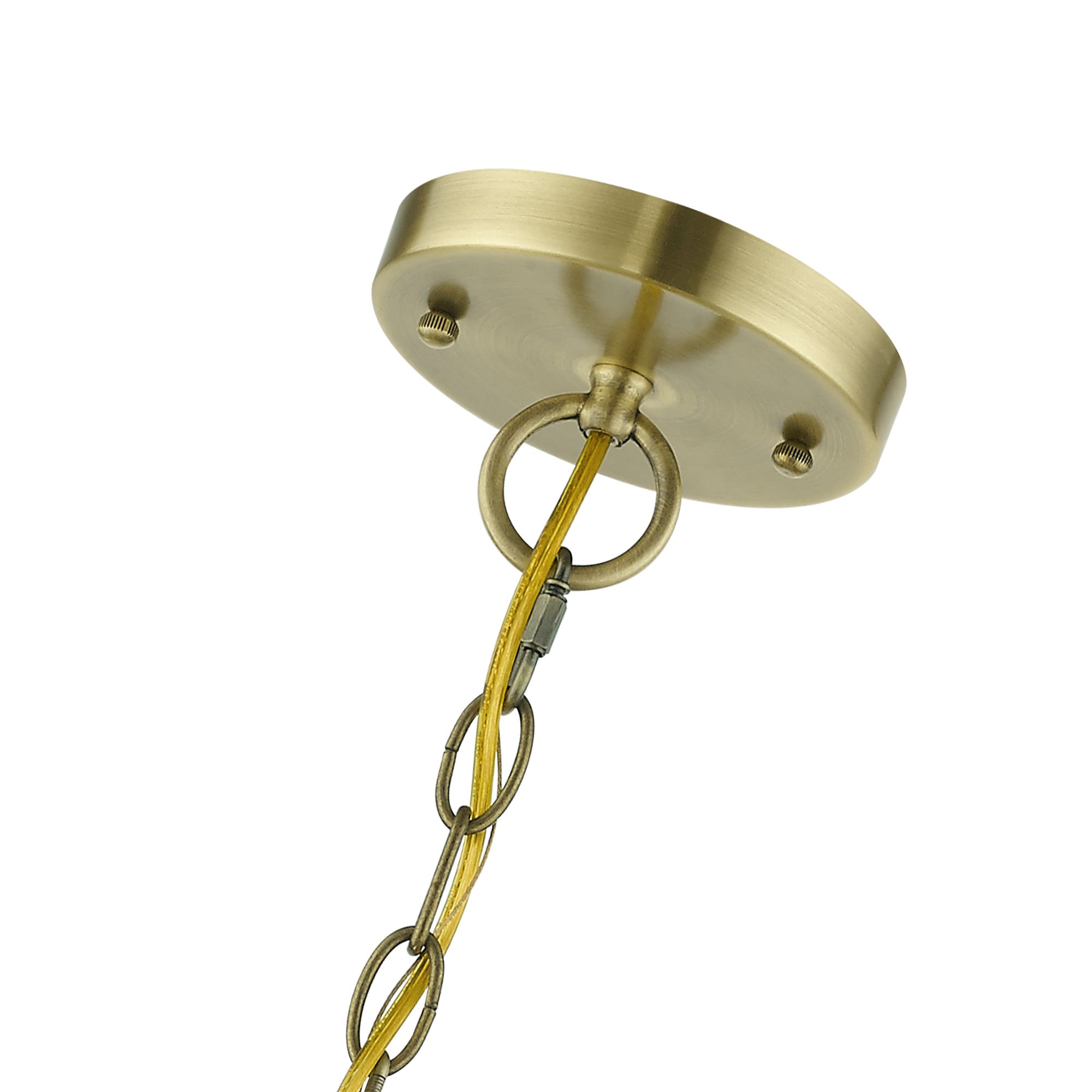 4 Light Antique Brass Outdoor Extra Large Pendant Lantern